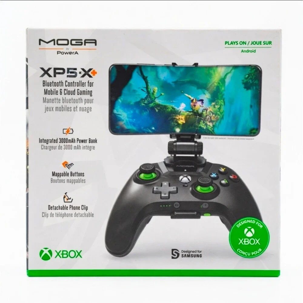 MOGA XP5-X+ Bluetooth Controller Power Bank Xbox Samsung Android New Authentic